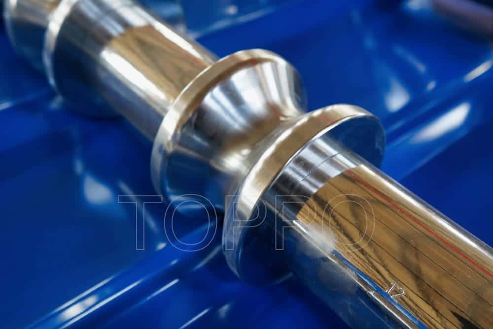 Galzed Tile Roll Forming Machine – Hydraulic Step Tile Production Line