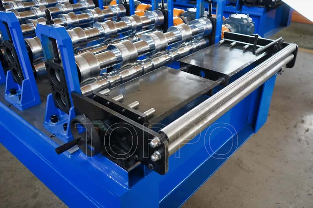 PLC Controlled Glazed Tile Roll Forming Machine for Roofing Sheets