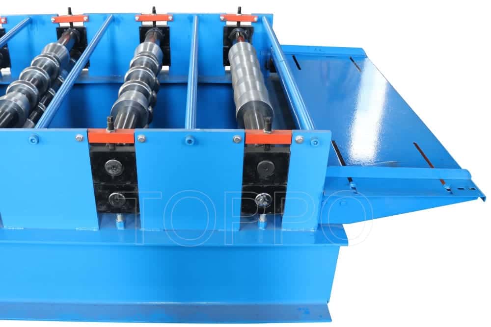 Compact Glazed Tile Roll Forming Machine with Integrated Control System