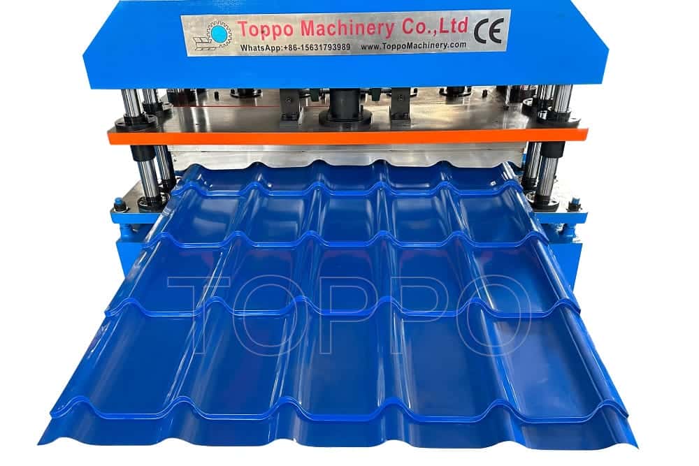 High Precision Glazed Tile Roll Forming Machine with Touchscreen Control