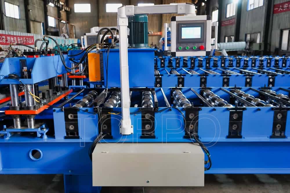 High Precision Glazed Tile Roll Forming Machine with Touchscreen Control