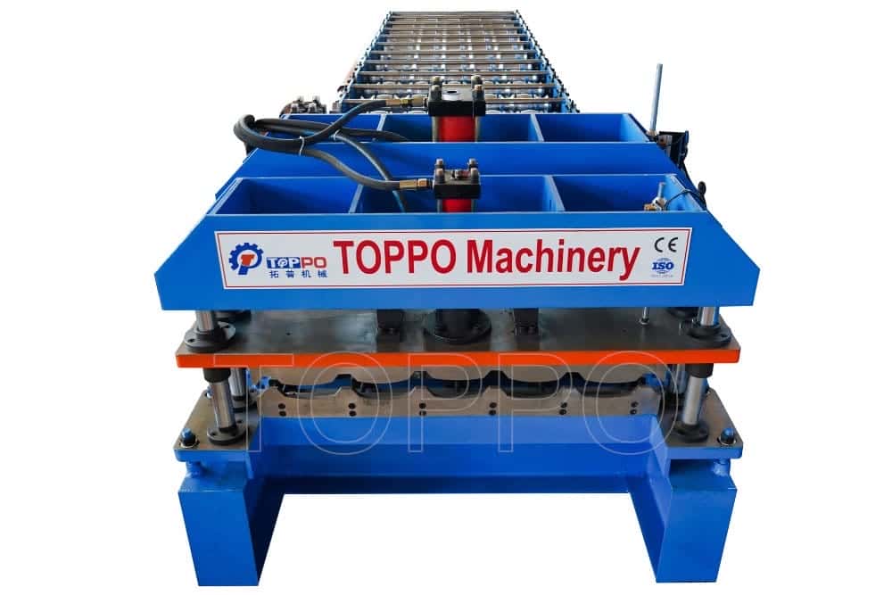 Heavy-Duty Glazed Tile Roll Forming Machine for Industrial Roofing