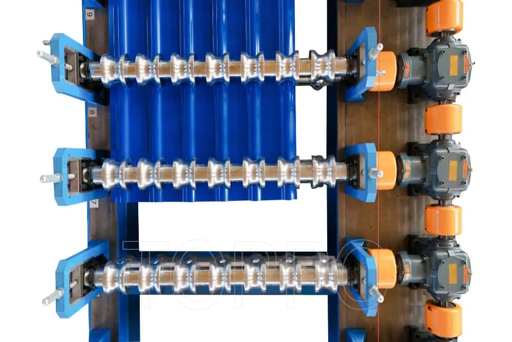 Automatic Glazed Tile Roll Forming Machine for Roofing Projects