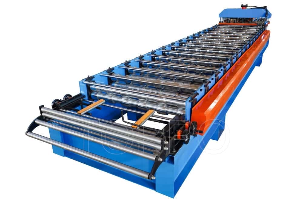 Heavy-Duty Glazed Tile Roll Forming Machine for Industrial Roofing
