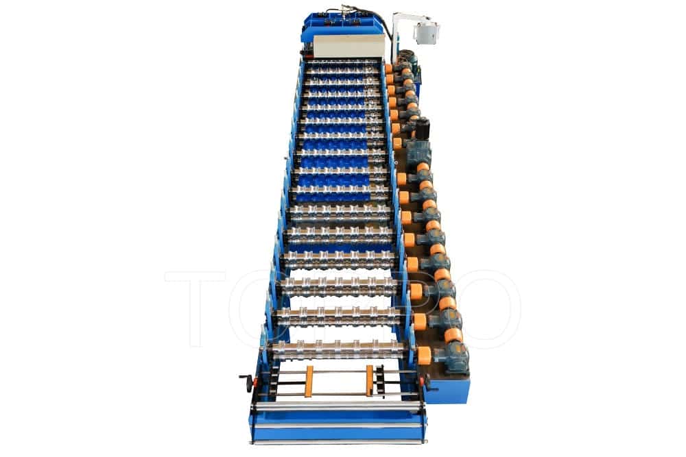 Automatic Glazed Tile Roll Forming Machine for Roofing Projects