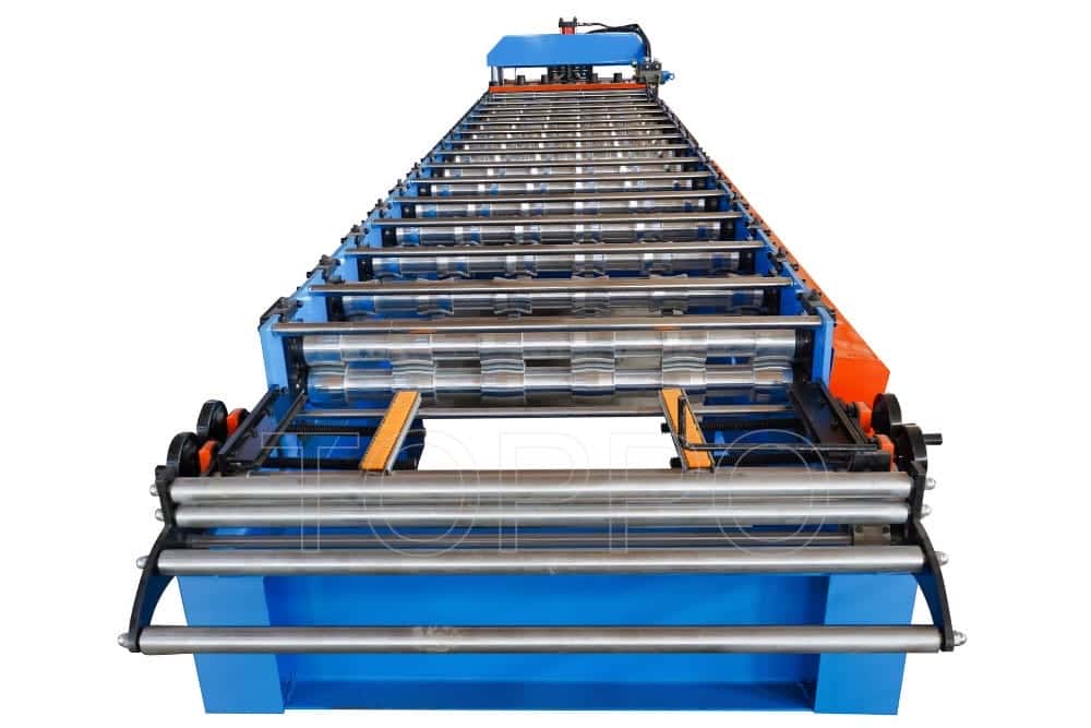 Heavy-Duty Glazed Tile Roll Forming Machine for Industrial Roofing