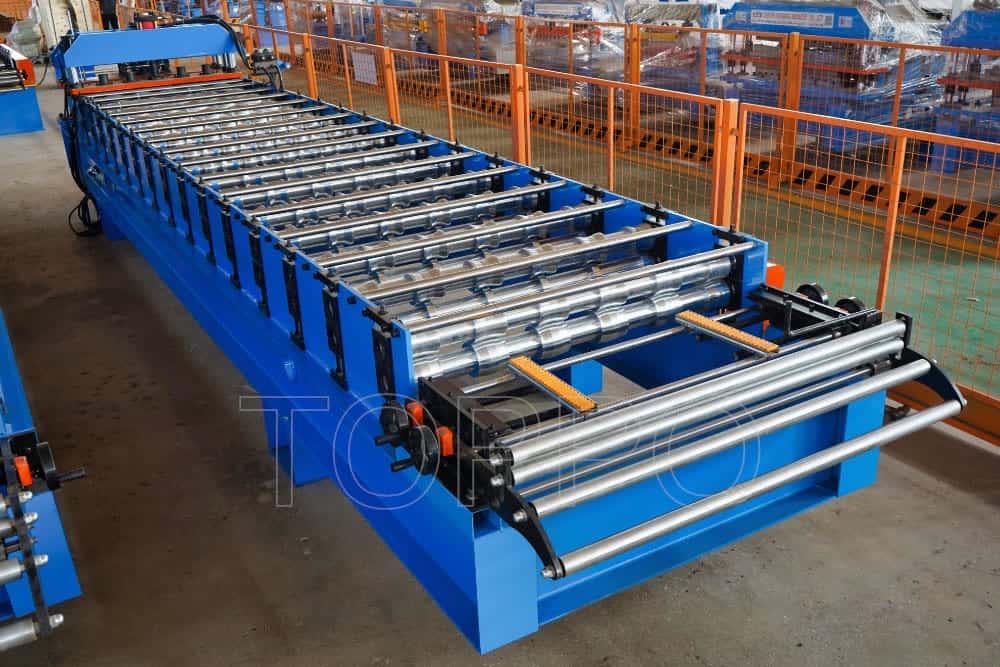 Heavy-Duty Glazed Tile Roll Forming Machine for Industrial Roofing