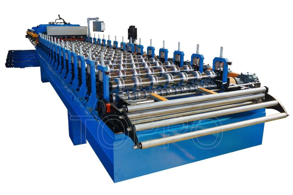 Automatic Glazed Tile Roll Forming Machine for Roofing Projects