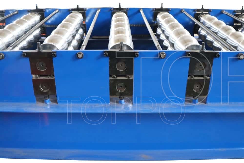 Heavy-Duty Glazed Tile Roll Forming Machine for Industrial Roofing