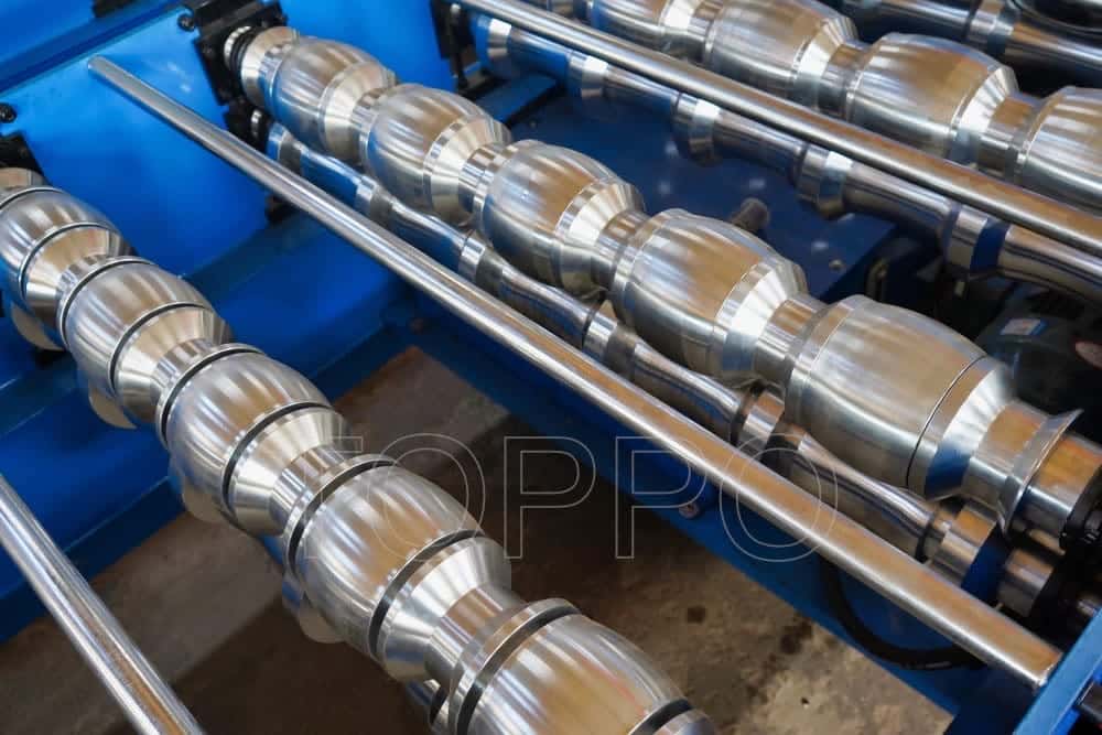 Heavy-Duty Glazed Tile Roll Forming Machine for Industrial Roofing