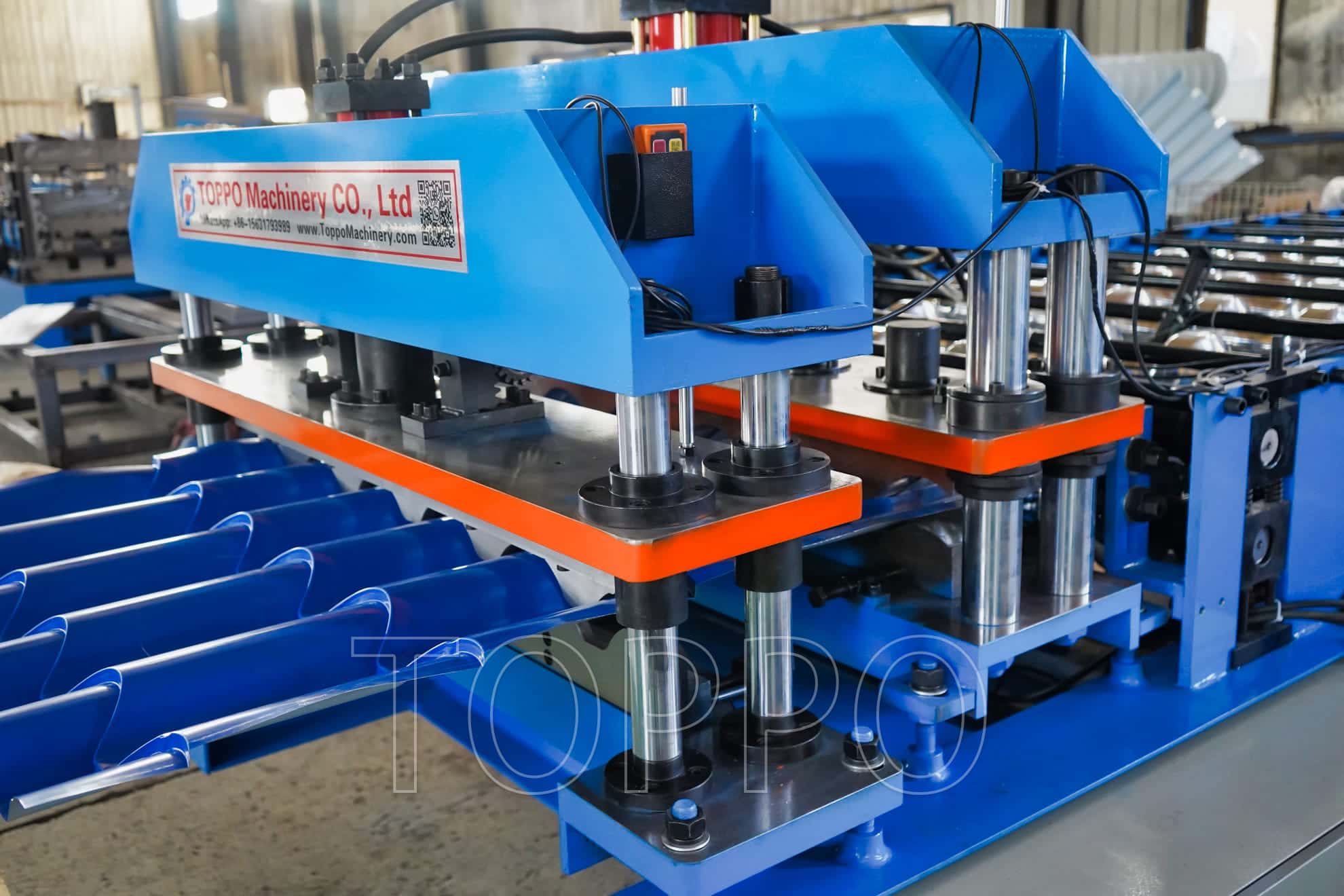 High Precision Glazed Tile Roll Forming Machine