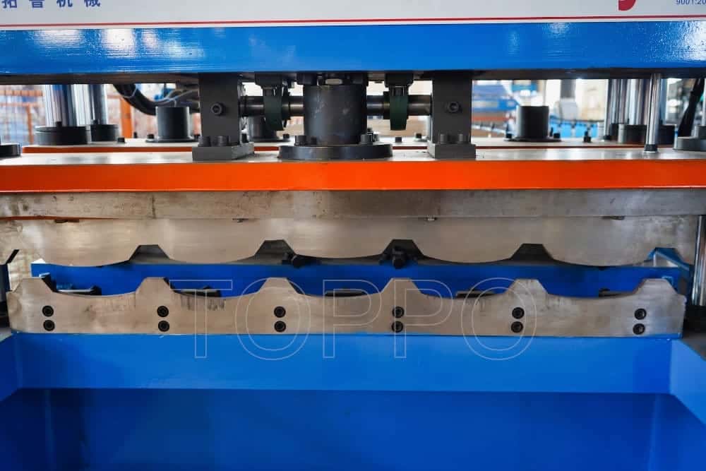 Heavy-Duty Glazed Tile Roll Forming Machine for Industrial Roofing