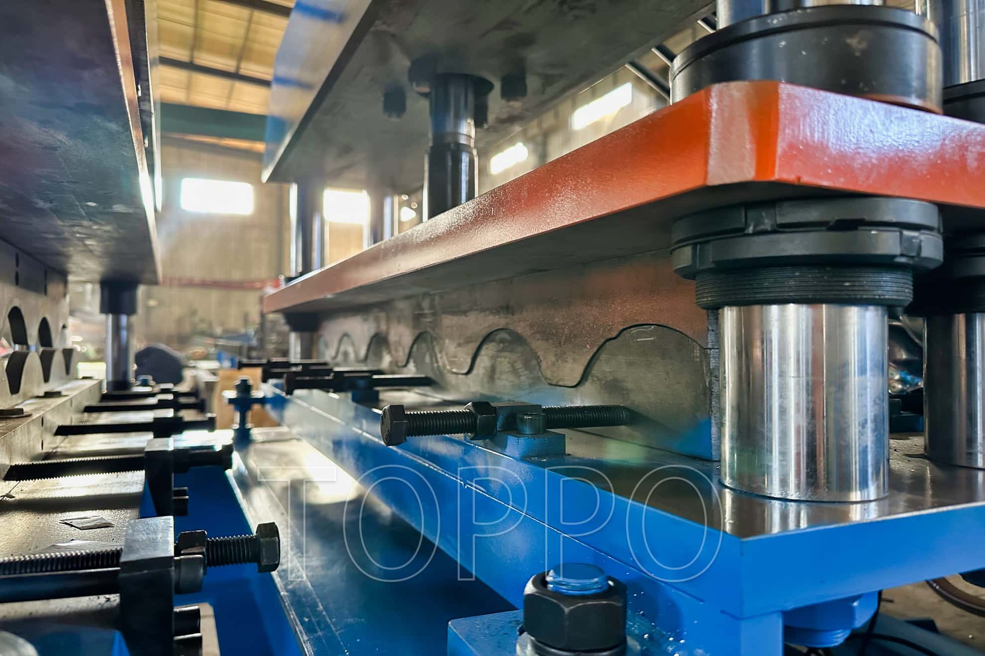 High Precision Glazed Tile Roll Forming Machine