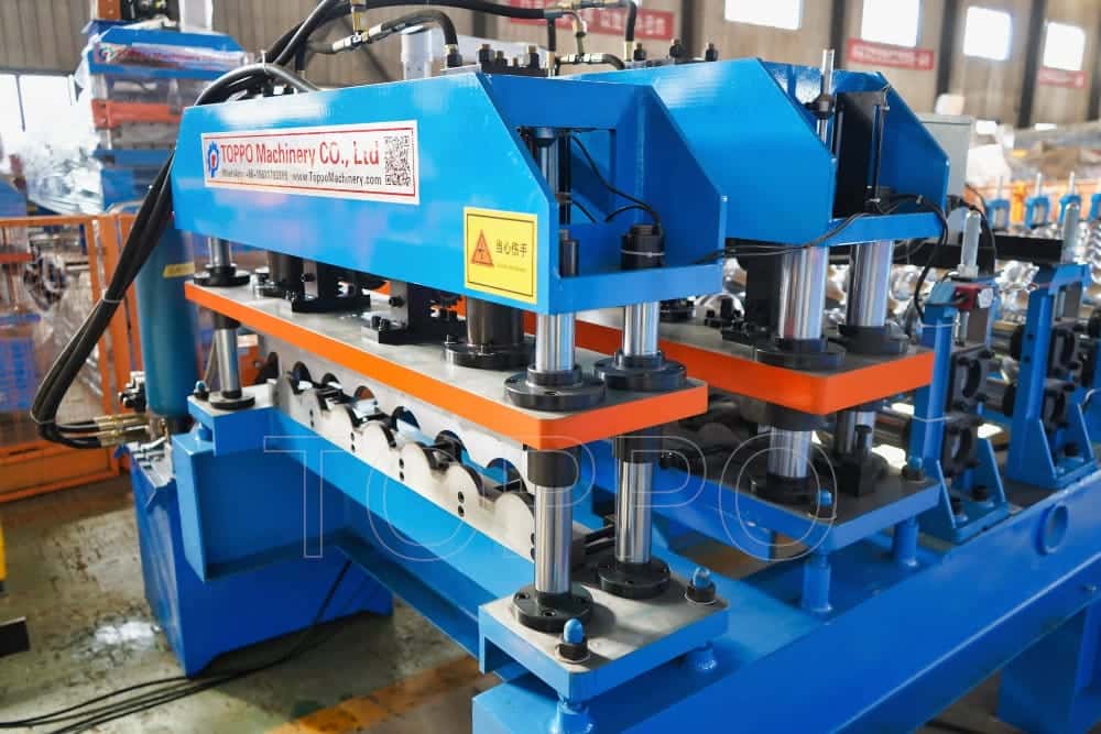 Automatic Glazed Tile Roll Forming Machine for Roofing Projects