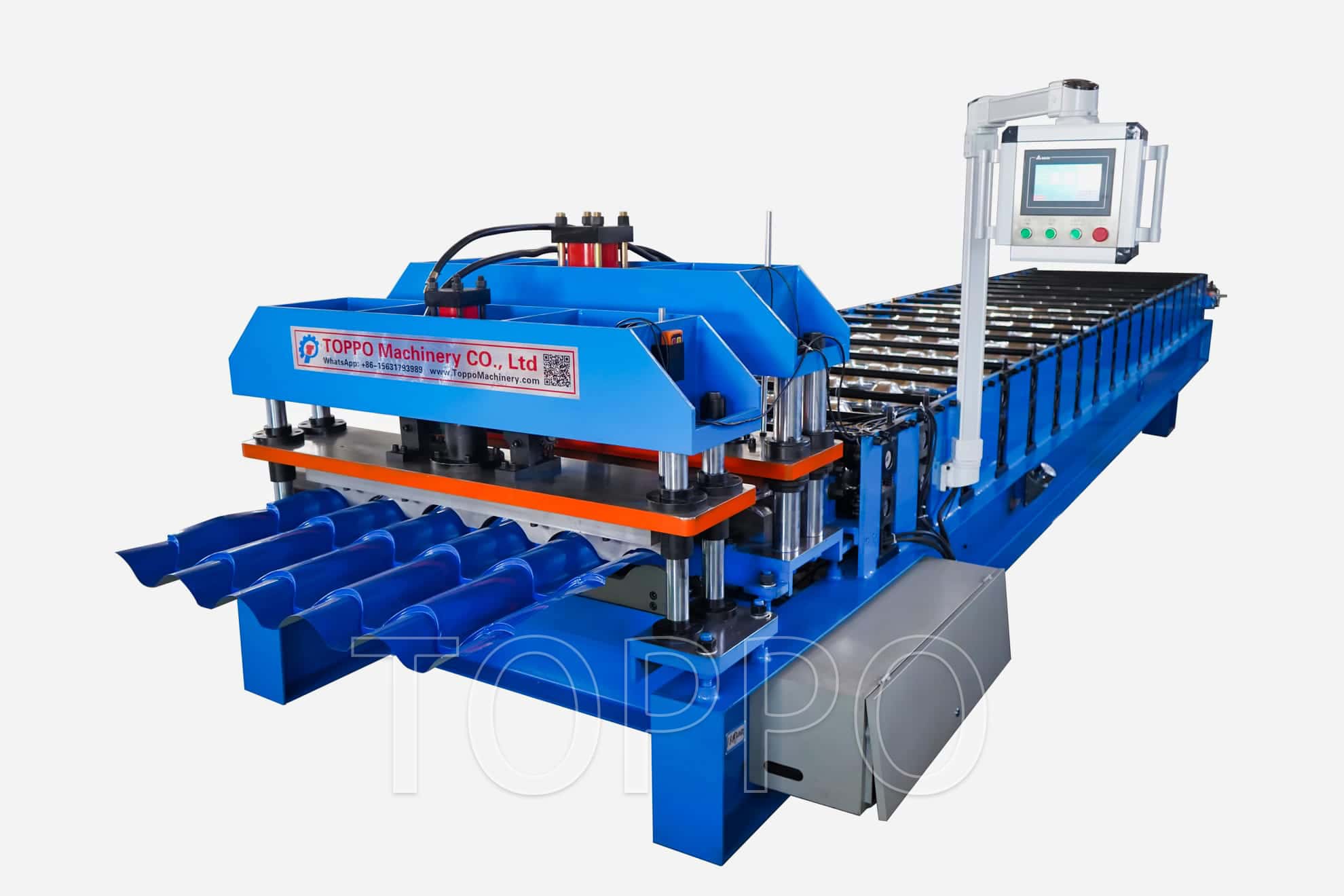High Precision Glazed Tile Roll Forming Machine