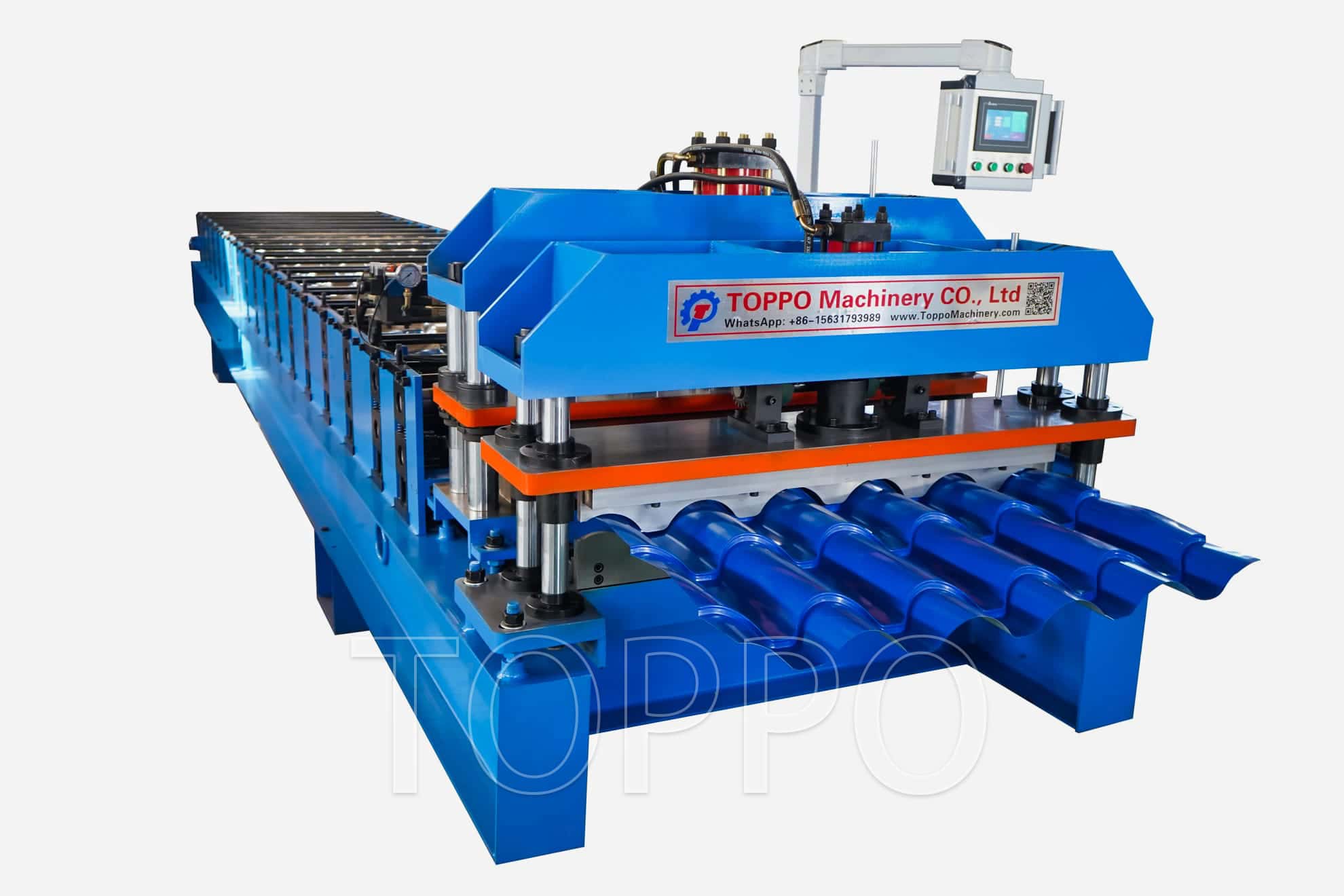 High Precision Glazed Tile Roll Forming Machine