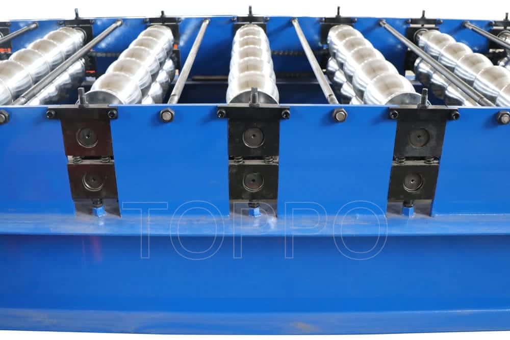 Wavy Glazed Tile Roll Forming Machine for Color Steel Roofing