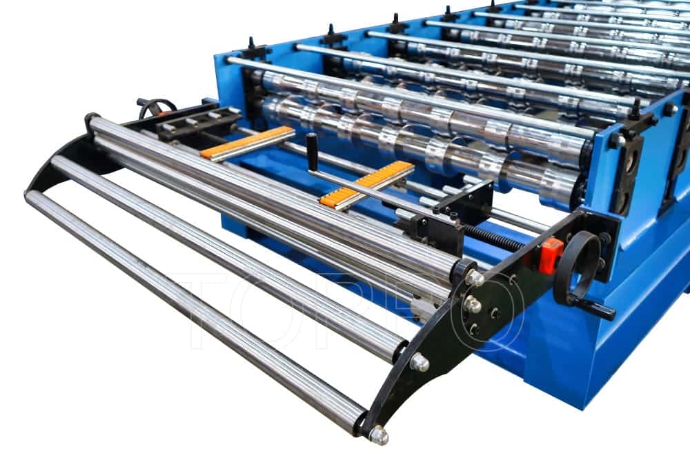 Fully Automatic PLC Bamboo Glazed Tile Roll Forming Machine | High-Speed Precision