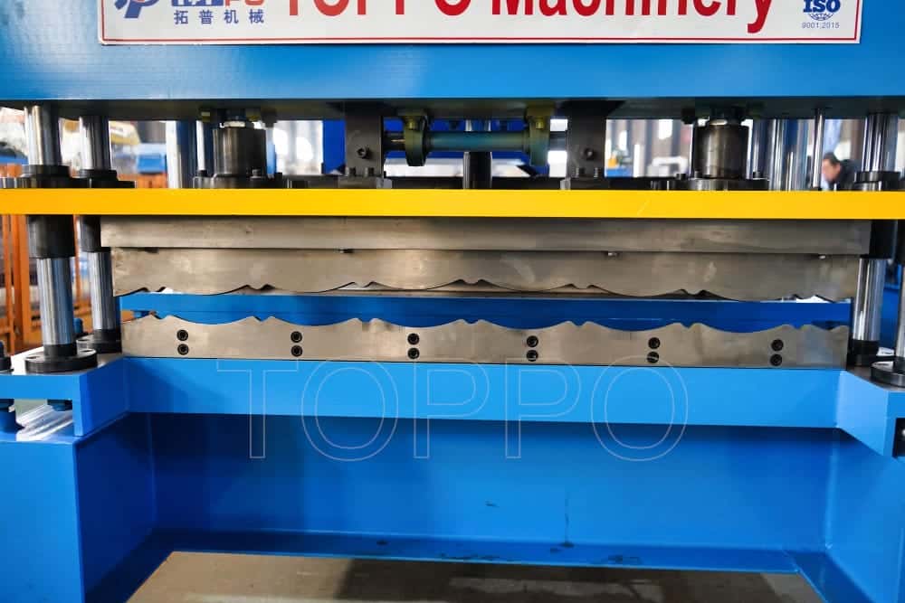 Fully Automatic PLC Bamboo Glazed Tile Roll Forming Machine | High-Speed Precision