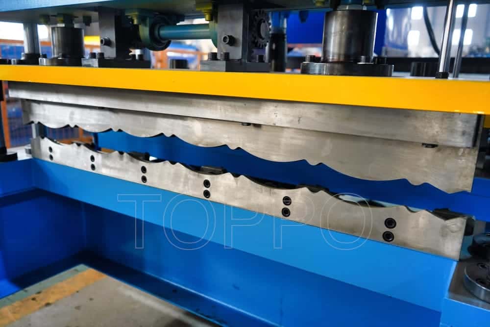 Fully Automatic PLC Bamboo Glazed Tile Roll Forming Machine | High-Speed Precision