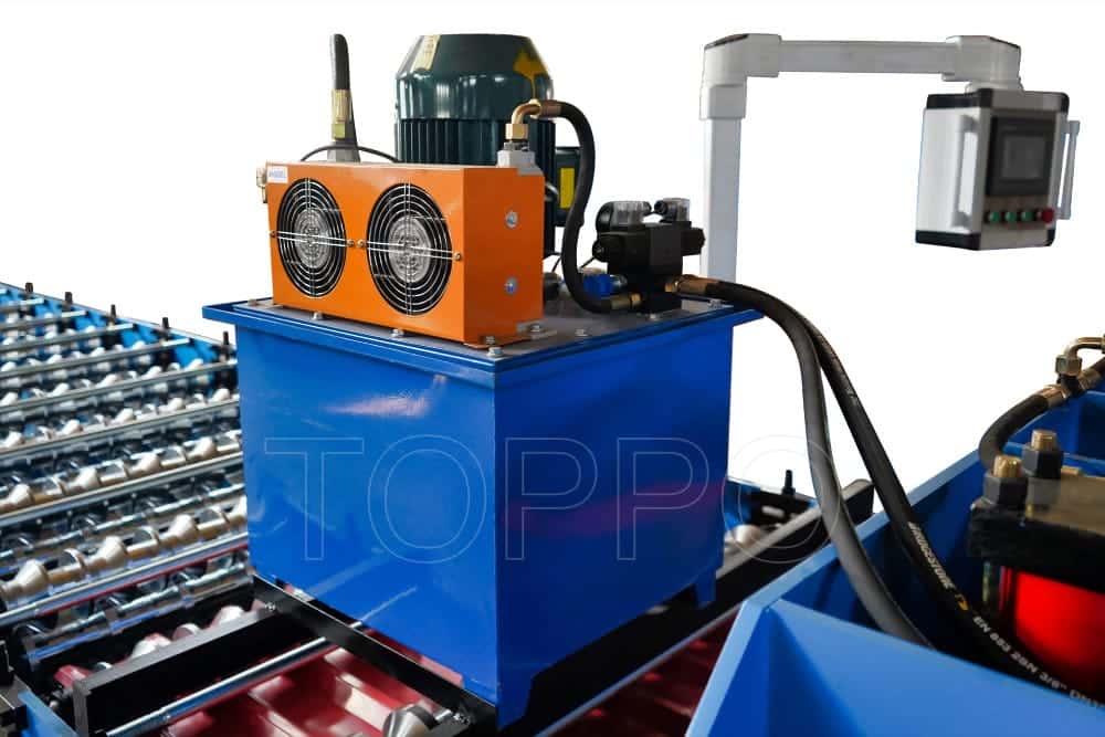 High-Speed Trapezoidal Roll Forming Machine for Roofing Panels