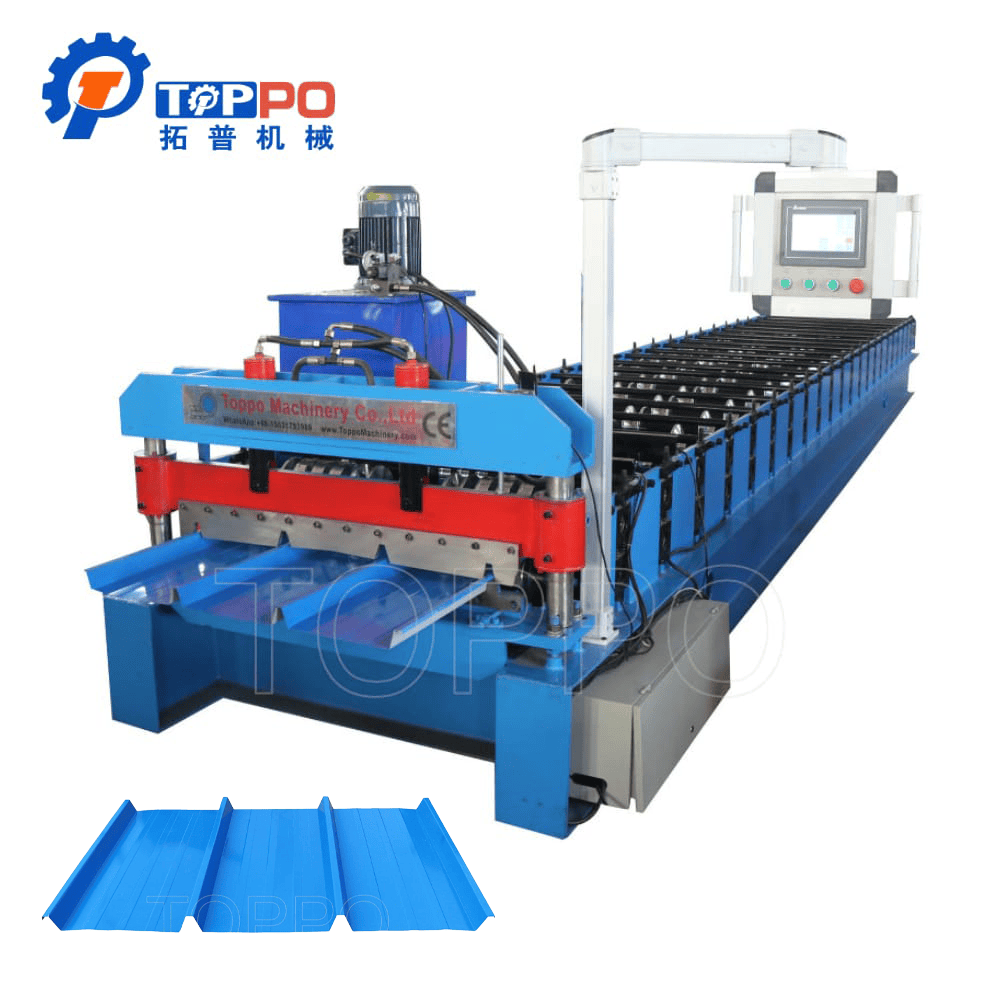 Advanced Trapezoidal Roof Roll Forming Machine for Steel Sheet Panel Production