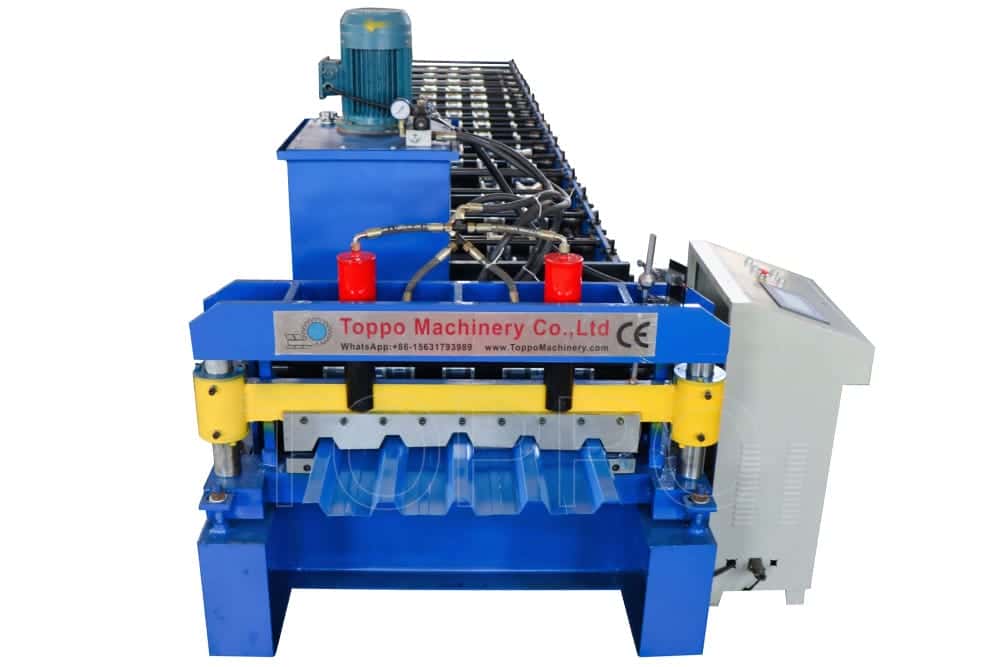 High Speed Trapezoidal Roll Forming Machine for Roofing Applications