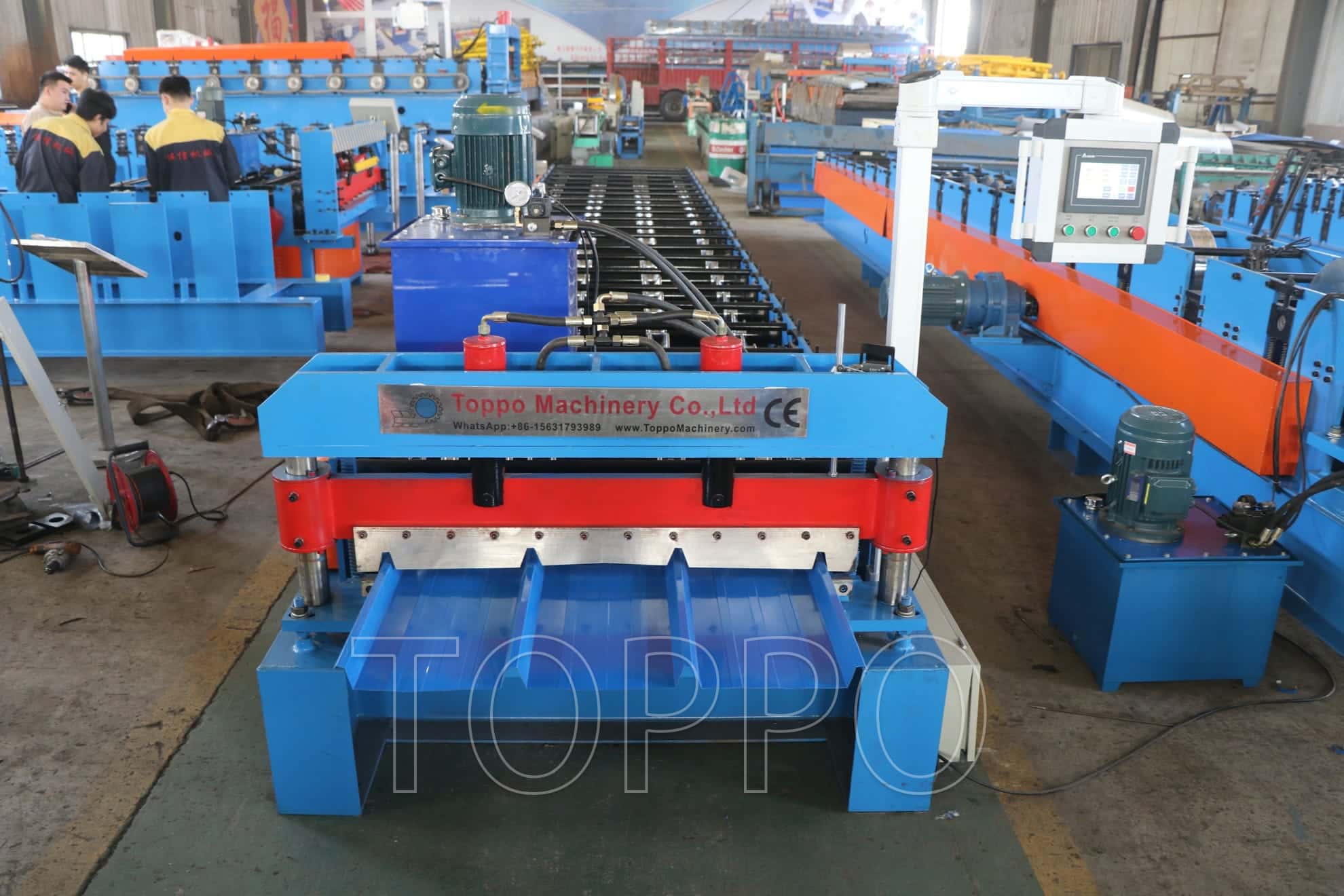 Advanced Trapezoidal Roof Roll Forming Machine for Steel Sheet Panel Production