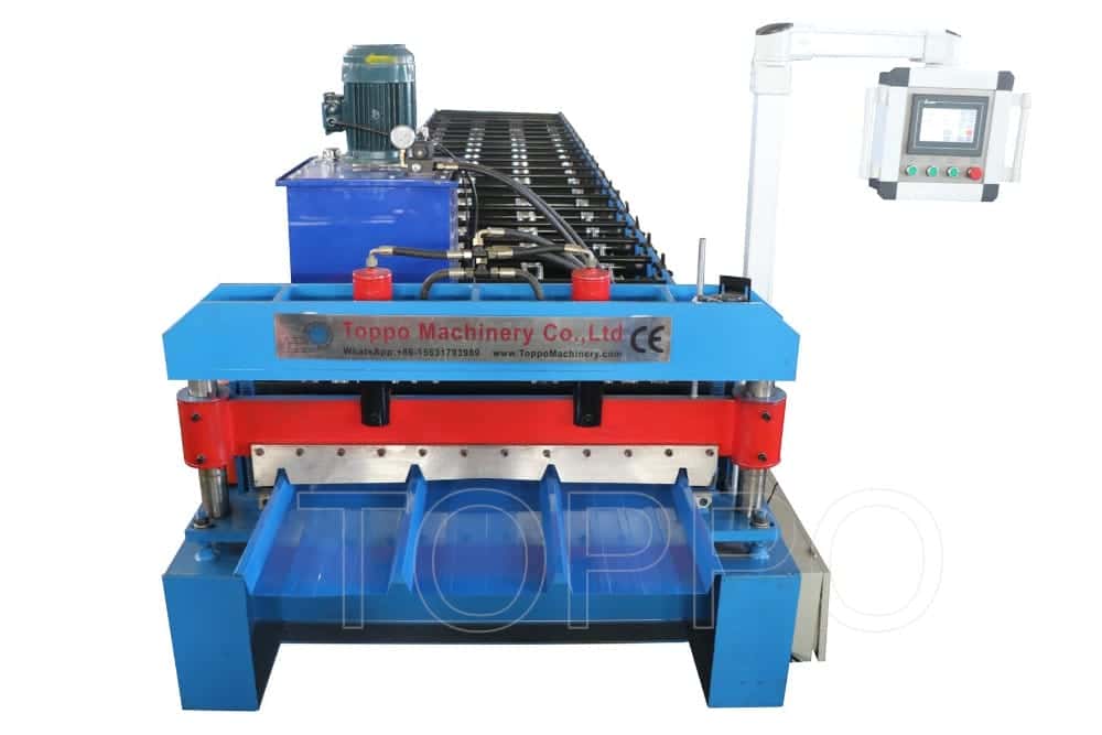Advanced Trapezoidal Roof Roll Forming Machine for Steel Sheet Panel Production