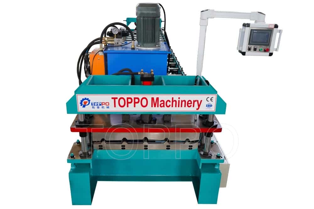 Automatic TR5/TR6 Metal Trapezoidal Roof Panel Roll Forming Machine