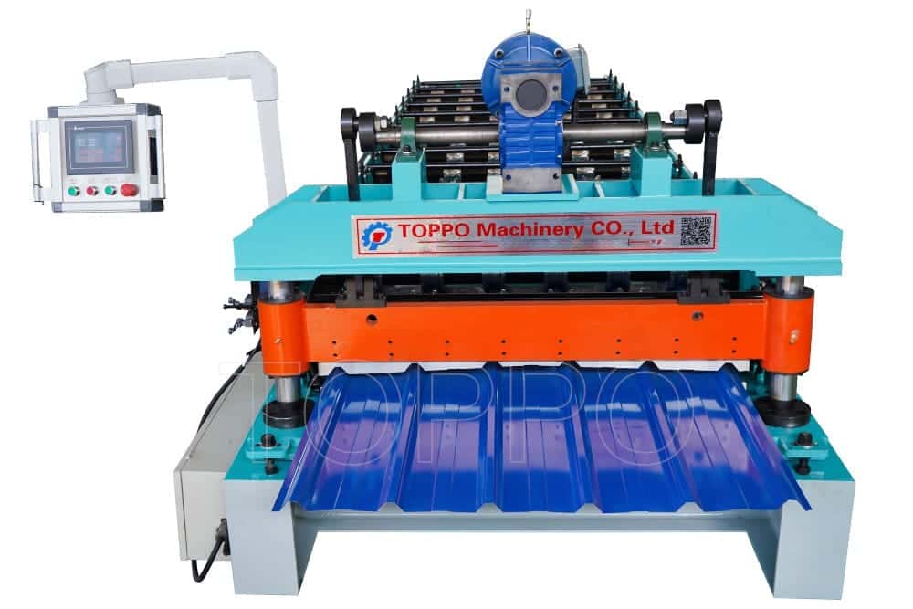 Trapezoidal Roll Forming Machine for Metal Roof Sheets