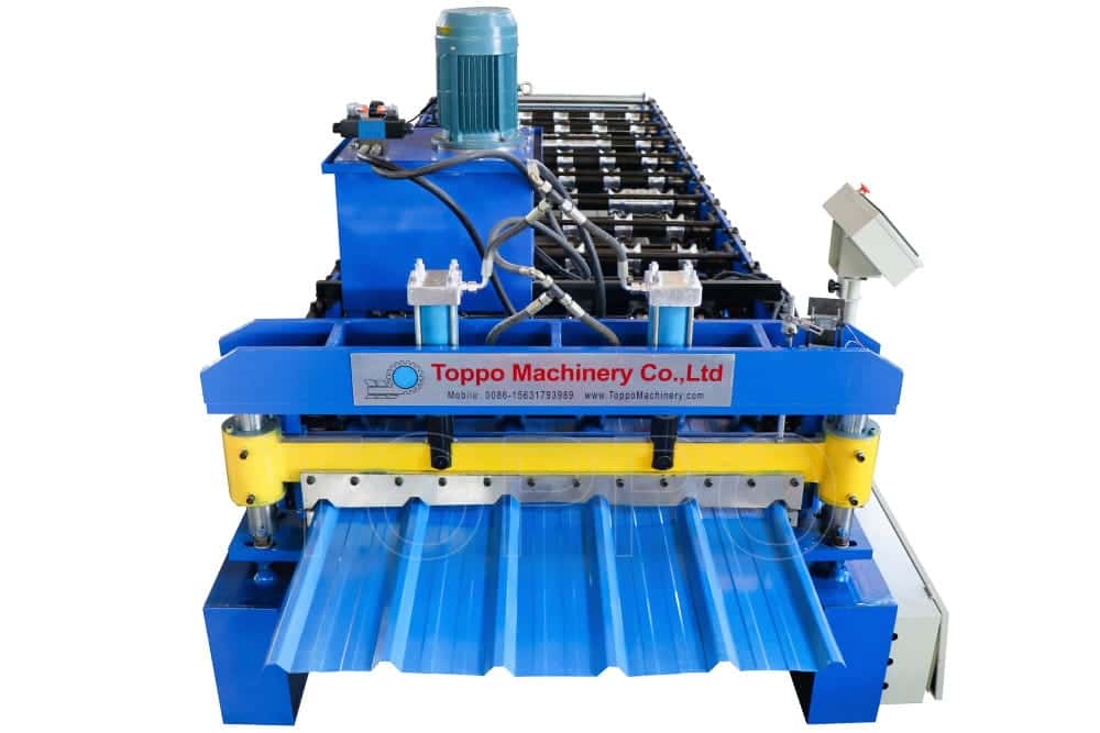Trapezoidal Roll Forming Machine for Roofing Sheets