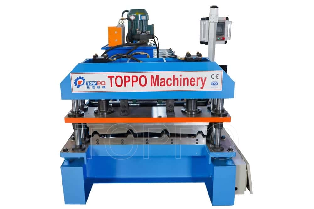 Trapezoidal Roof Roll Forming Machine for Metal Sheet Production
