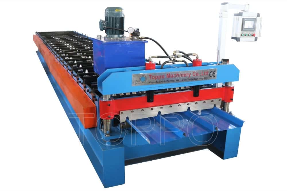 Advanced Trapezoidal Roof Roll Forming Machine for Steel Sheet Panel Production