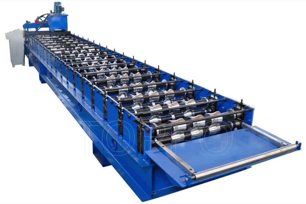 High Speed Trapezoidal Roll Forming Machine for Roofing Applications
