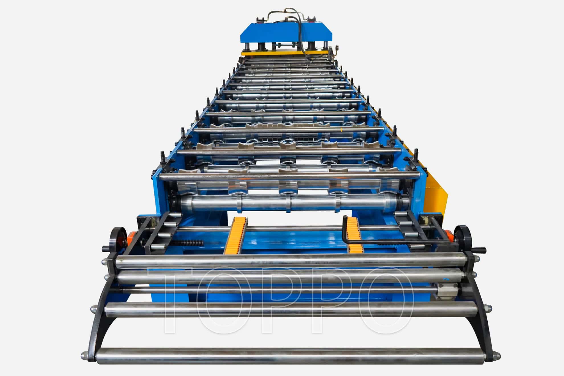 Heavy Duty Trapezoidal Roll Forming Machine with Industrial Grade Controller