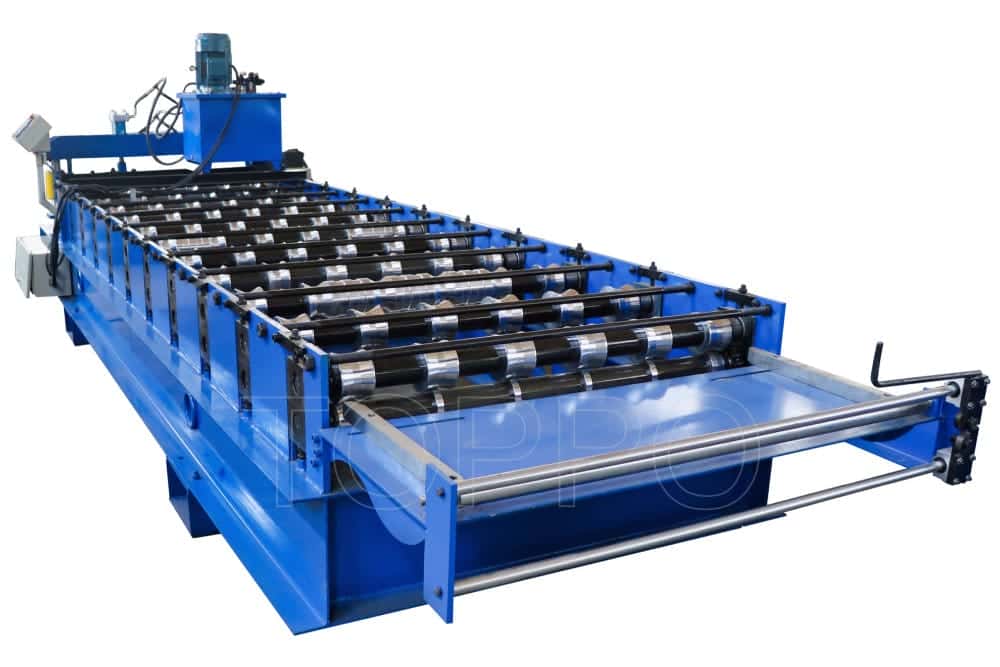 Trapezoidal Roll Forming Machine for Roofing Sheets
