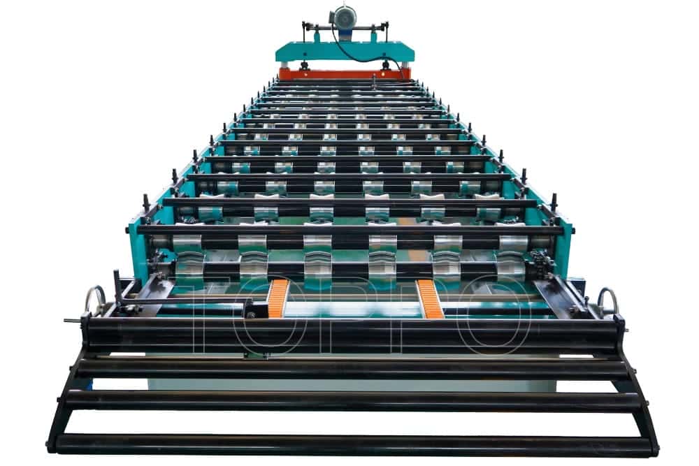 Hydraulic Trapezoidal Roll Forming Machine with Integrated Cooling Fan