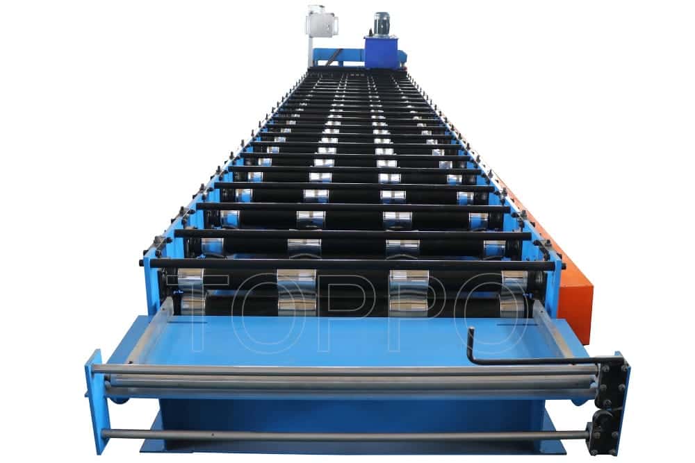 Precision Trapezoidal Roll Forming Machine for Steel Roofing Panels