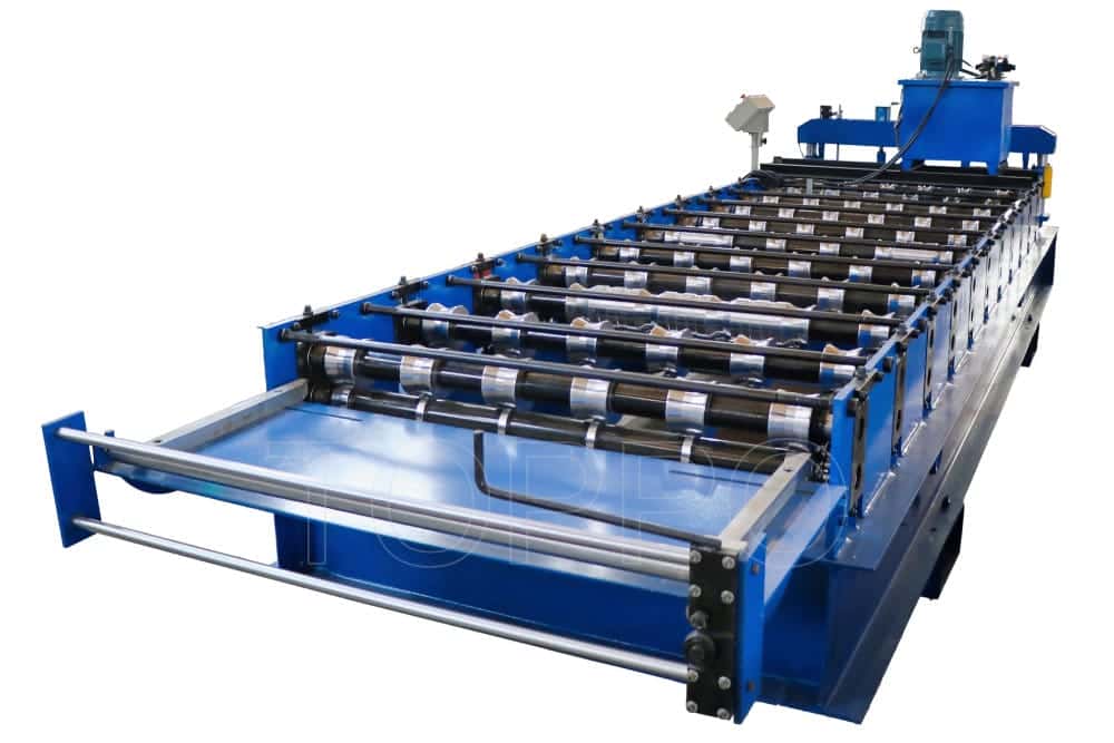 TR4 Color Steel Metal Roof Trapezoidal Roll Forming Machine