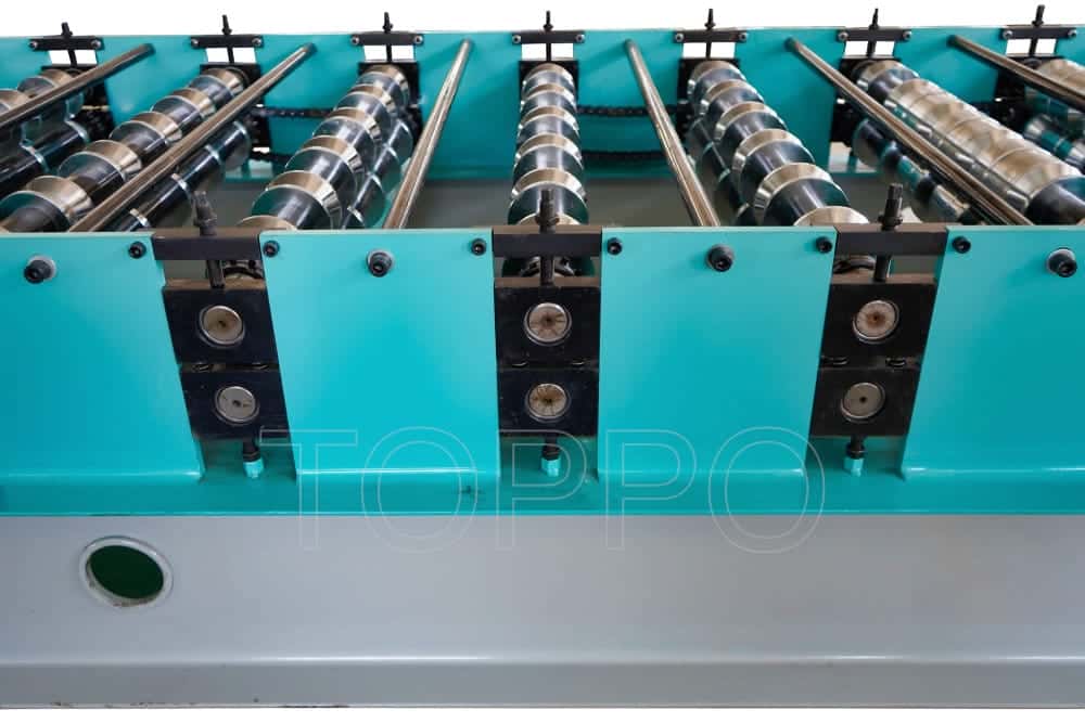 Hydraulic Trapezoidal Roll Forming Machine with Integrated Cooling Fan