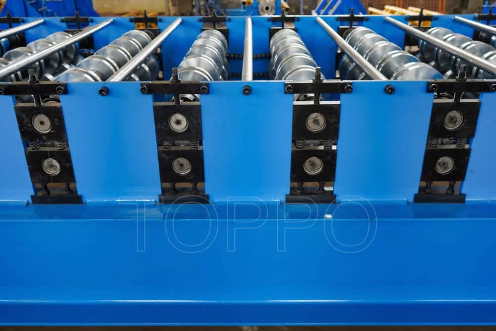Precision Trapezoidal Roll Forming Machine with Touchscreen Operation