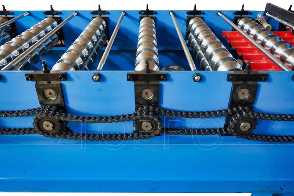 High-Speed Trapezoidal Roll Forming Machine for Roofing Panels