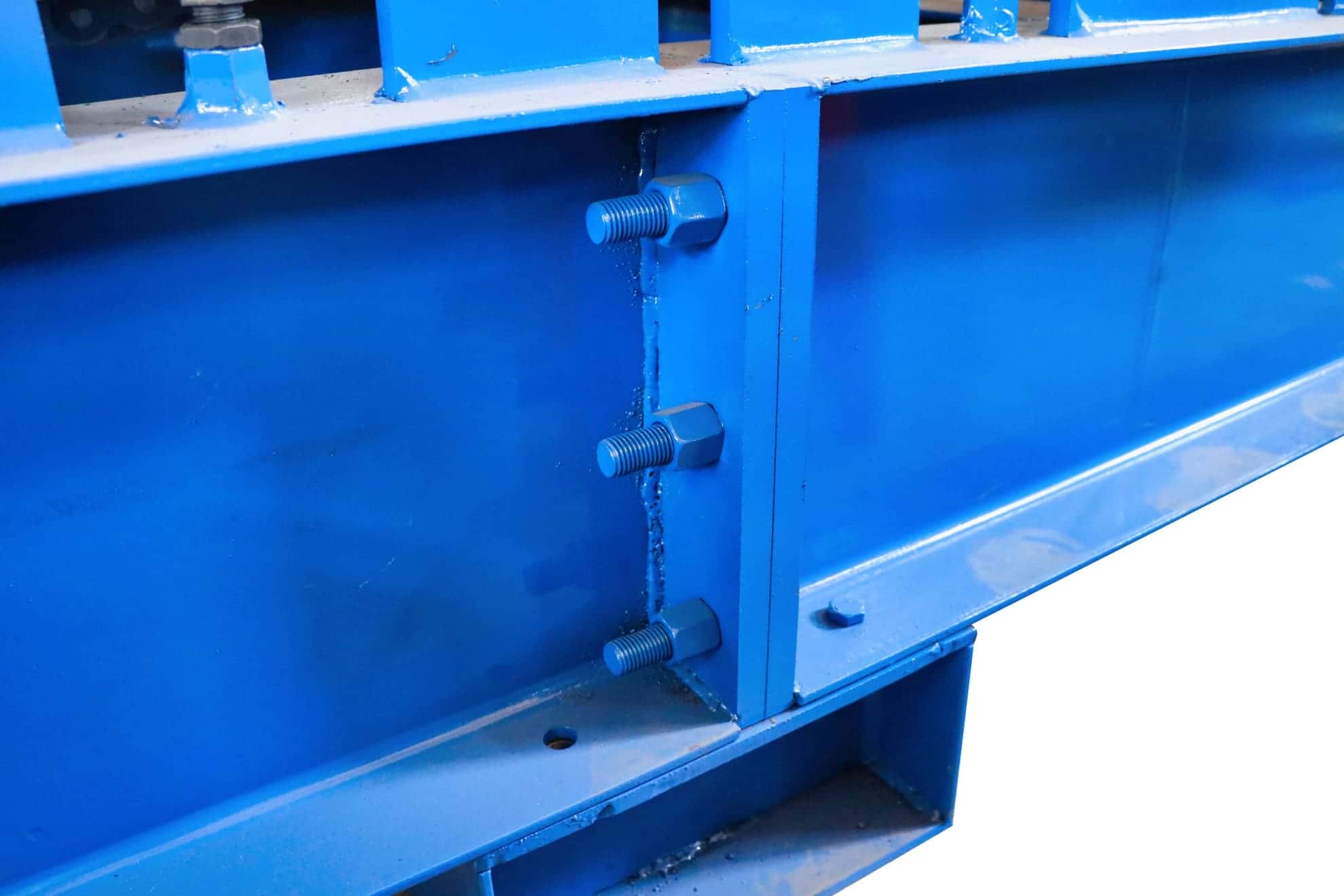 Compact PLC-Controlled Trapezoidal Roll Forming Machine for Roofing Panels