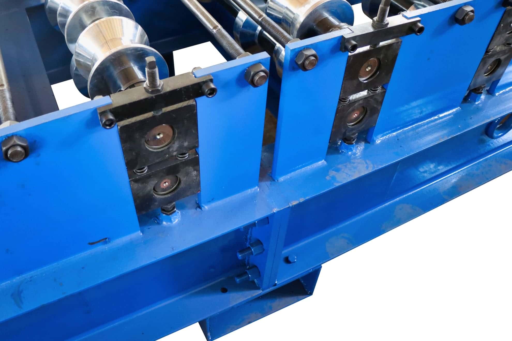 Compact PLC-Controlled Trapezoidal Roll Forming Machine for Roofing Panels