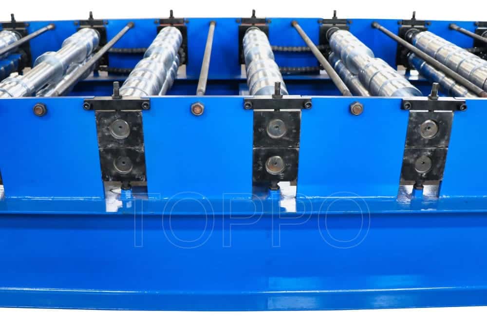 Industrial Trapezoidal Roof Panel Roll Forming Machine with Touch Screen Control