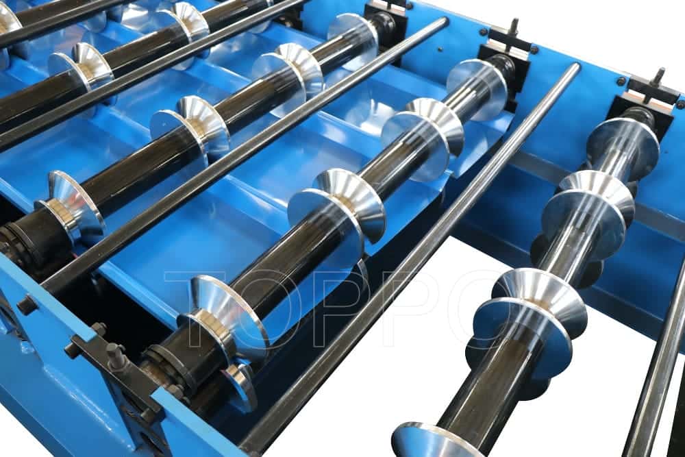Precision Trapezoidal Roll Forming Machine for Steel Roofing Panels