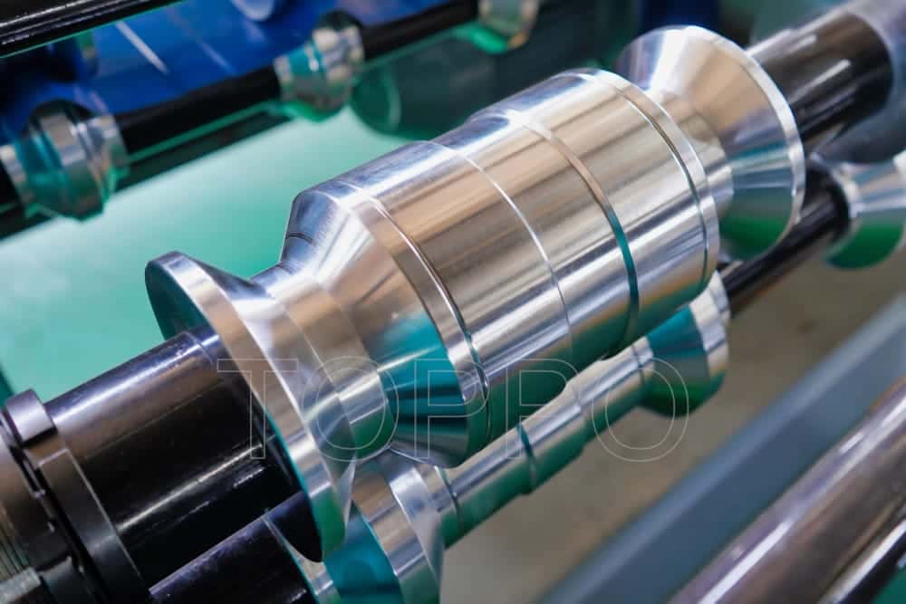 Compact Trapezoidal Roofing Roll Forming Machine with Touch Screen