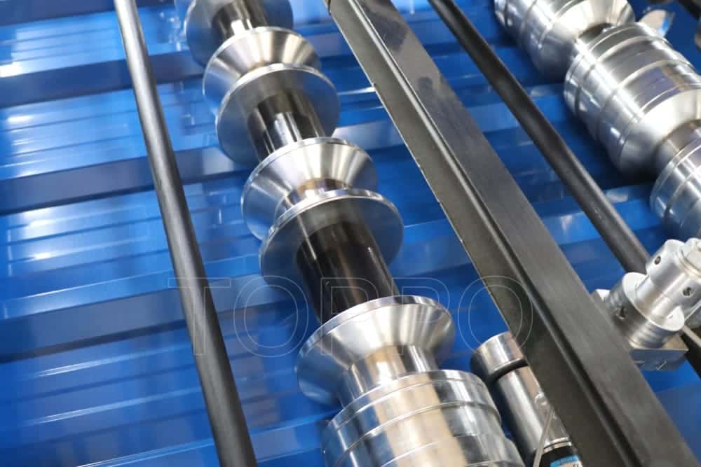 Automatic Trapezoidal Roll Forming Machine for Roofing Sheets