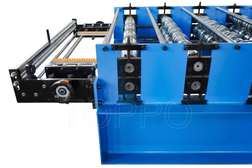 Precision Trapezoidal Roll Forming Machine with Touchscreen Operation